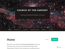 Tablet Screenshot of churchoftheharvest.info